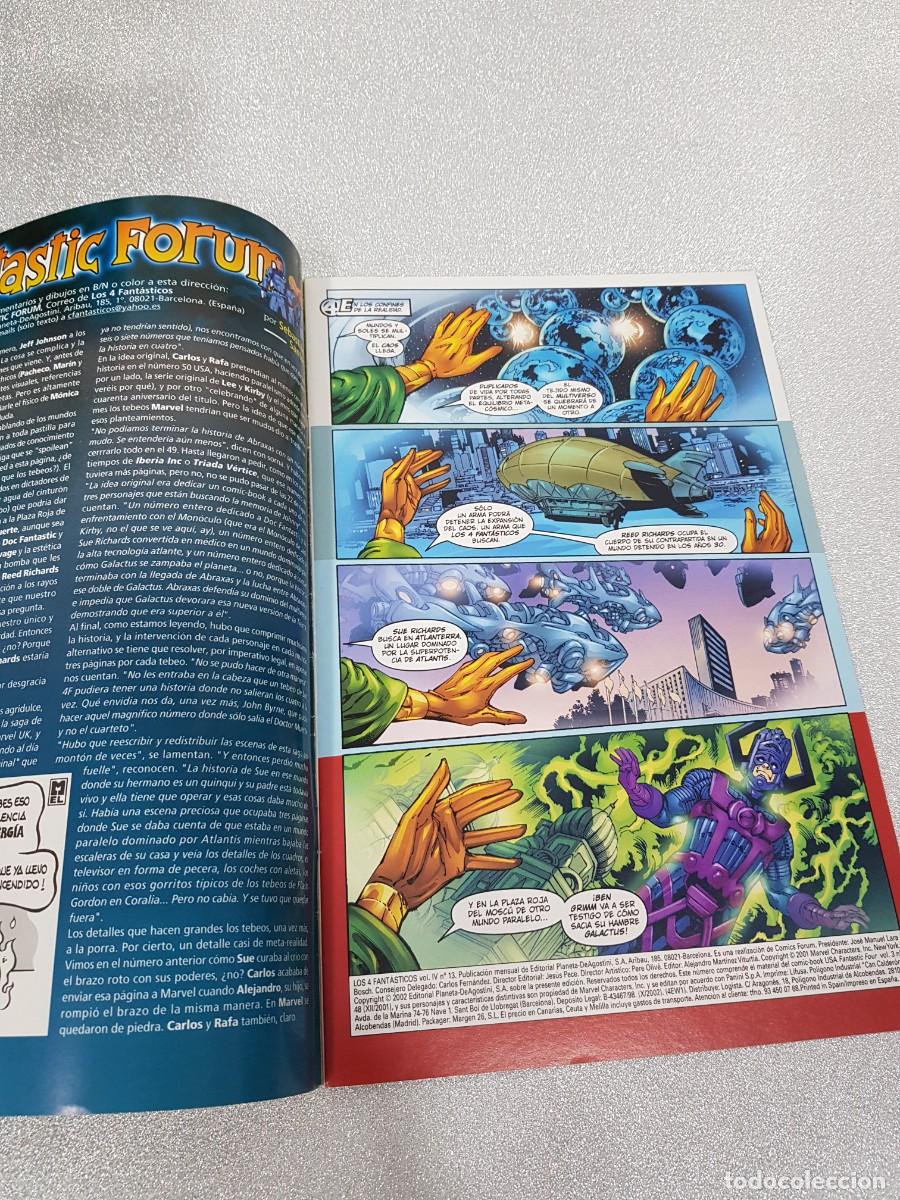C&oacute;mics: Comic Los 4 Fantasticos Marvel Comics Forum N&ordm;13 - Foto 2