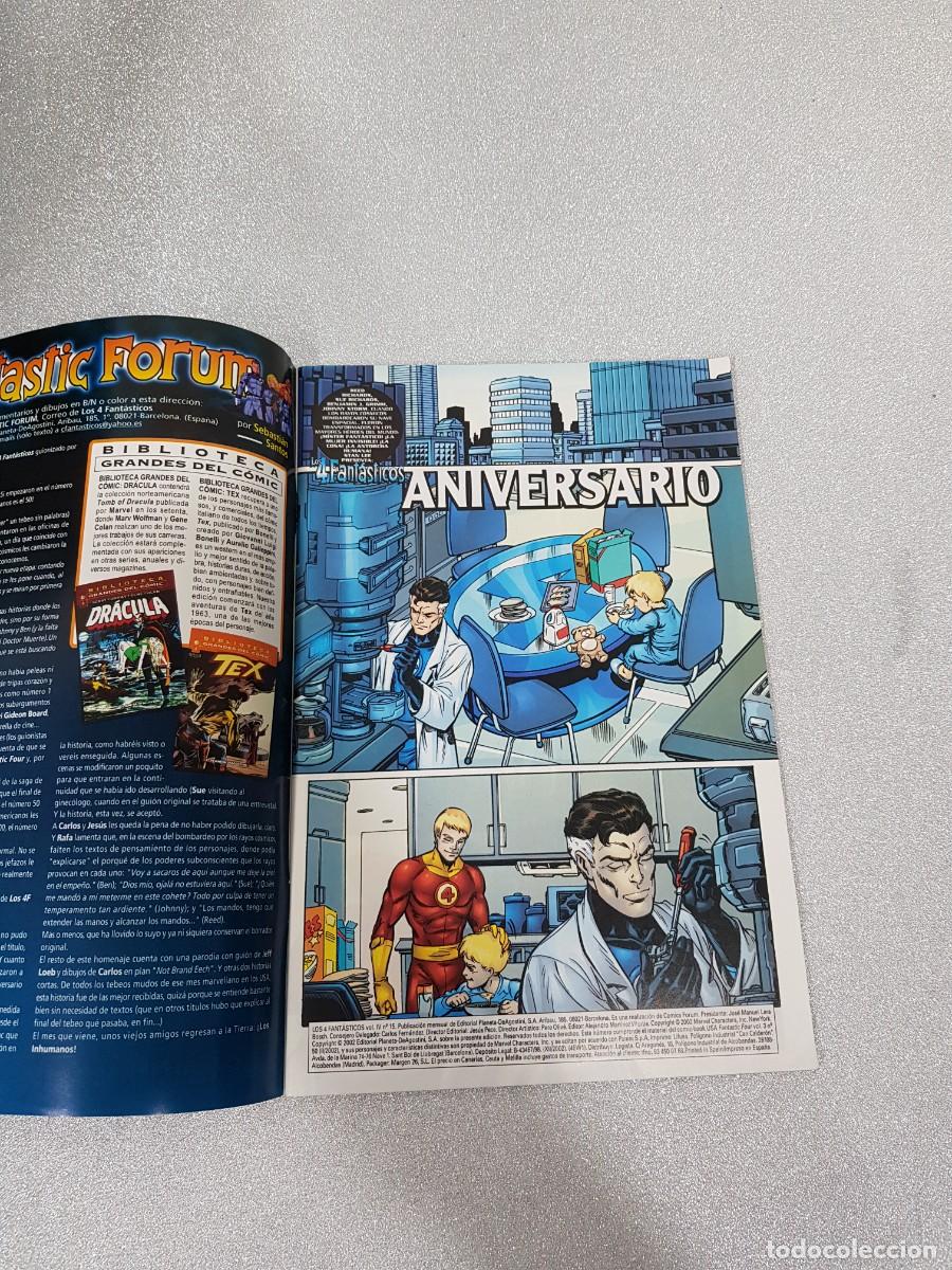 C&oacute;mics: Comic Los 4 Fantasticos Marvel Comics Forum N&ordm;15 - Foto 2