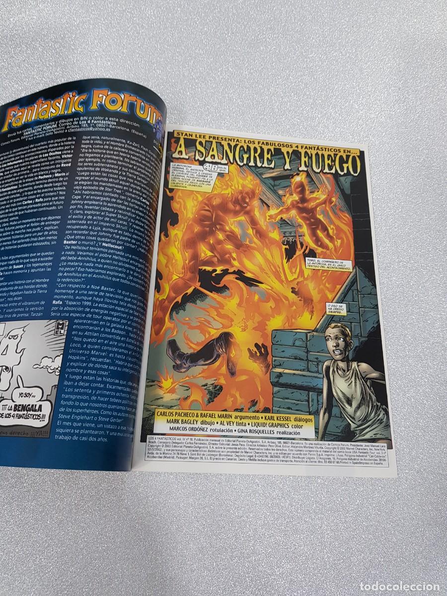 C&oacute;mics: Comic Los 4 Fantasticos Marvel Comics Forum N&ordm;18 - Foto 2