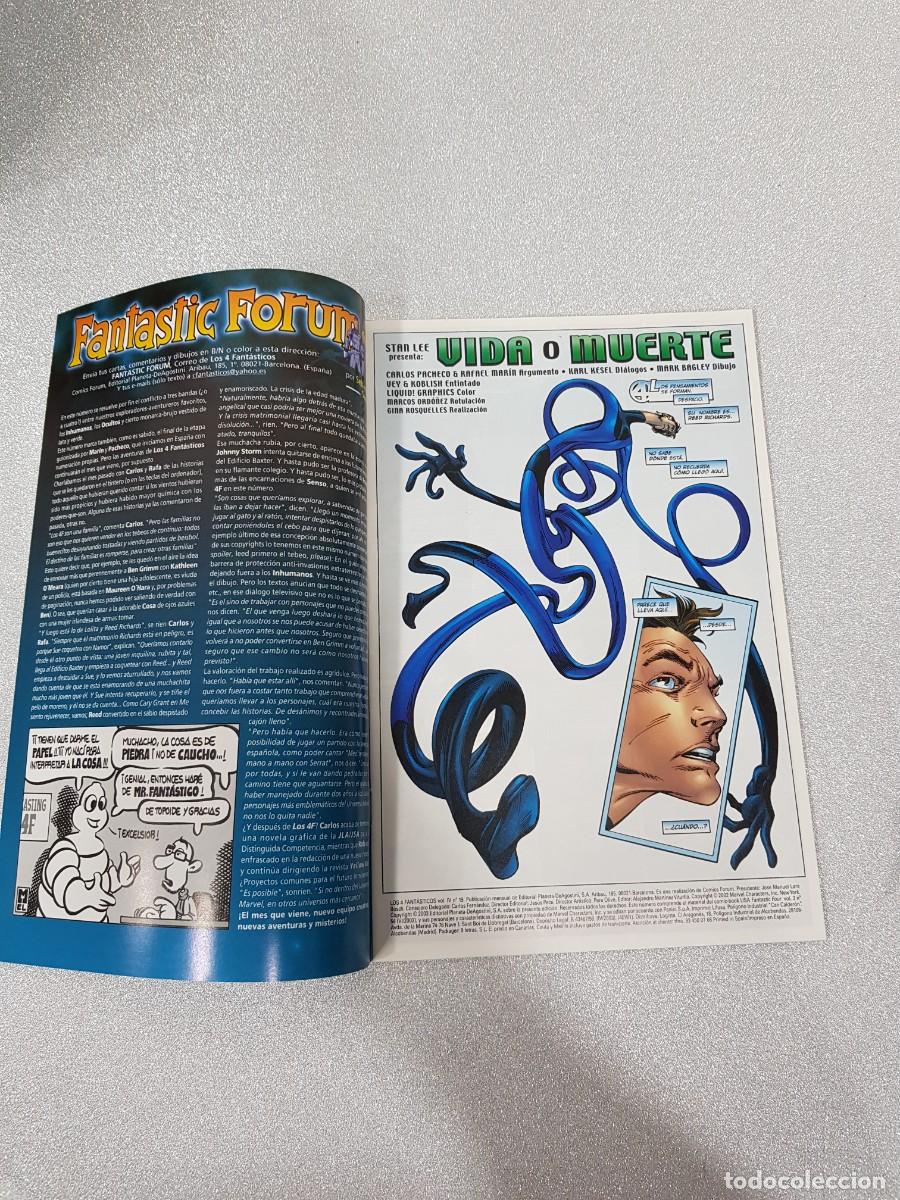 C&oacute;mics: Comic Los 4 Fantasticos Marvel Comics Forum N&ordm;19 - Foto 2