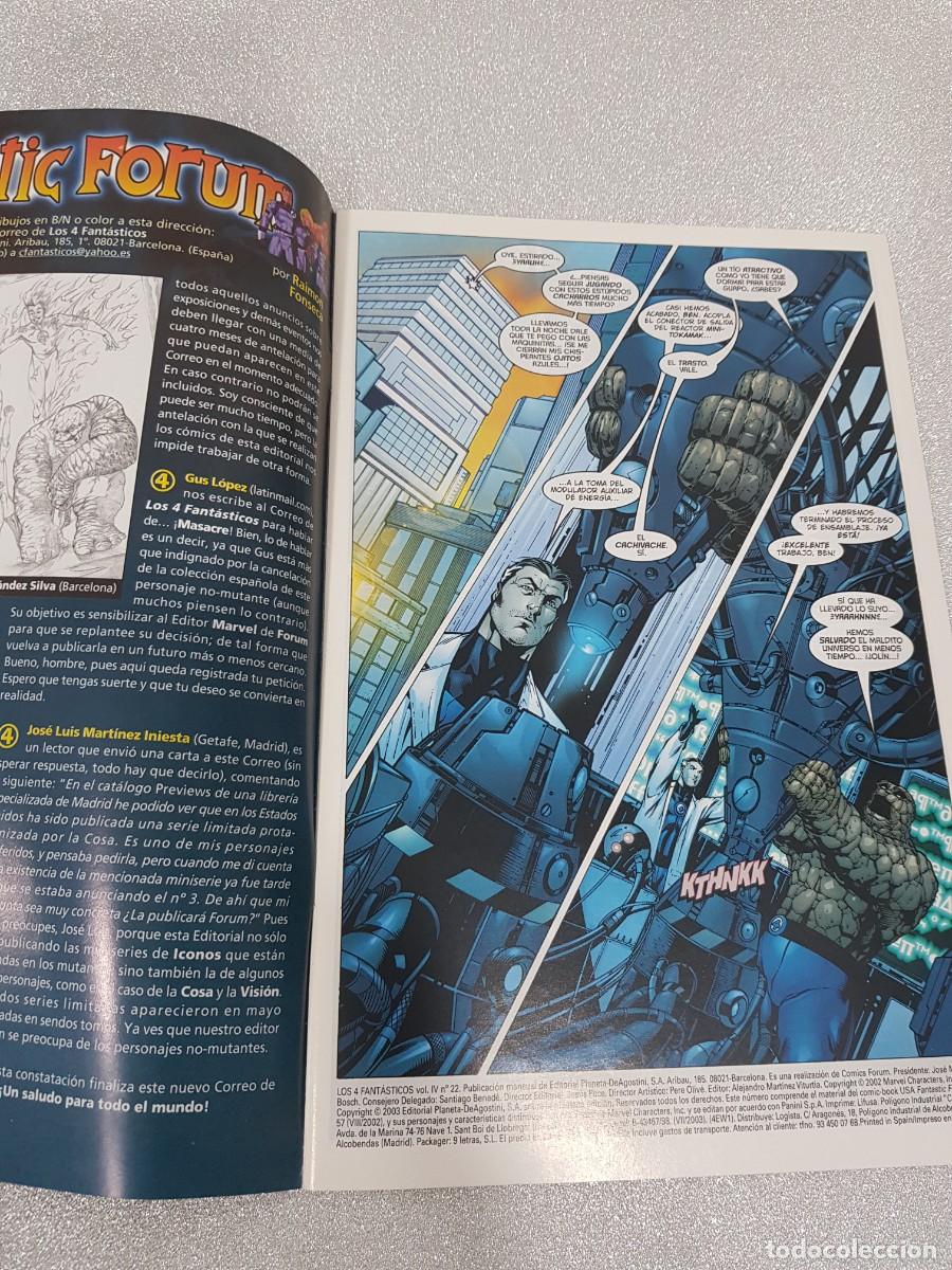 C&oacute;mics: Comic Los 4 Fantasticos Marvel Comics Forum N&ordm;22 - Foto 2