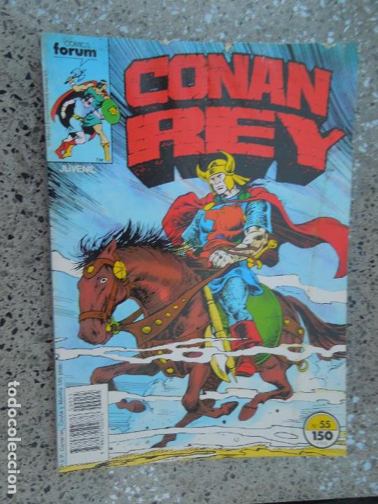 C&oacute;mics: CONAN REY N&ordm; 55 - COMICS FORUM - HOMBRES DE PIEDRA - Foto 1