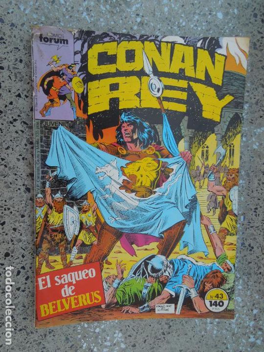 C&oacute;mics: CONAN REY N&ordm; 43 - COMICS FORUM - EL SAQUEO DE BELVERUS - Foto 1
