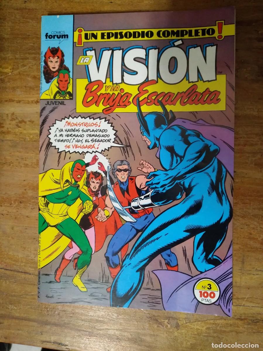 C&oacute;mics: LA VISI&Oacute;N Y LA BRUJA ESCARLATA N&deg;3 - Foto 1