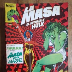 Cómics: LA MASA, EL INCREÍBLE HULK VOL.1 Nº 28 / HULKA ~ MARVEL/FORUM (1984). Lote 403112134