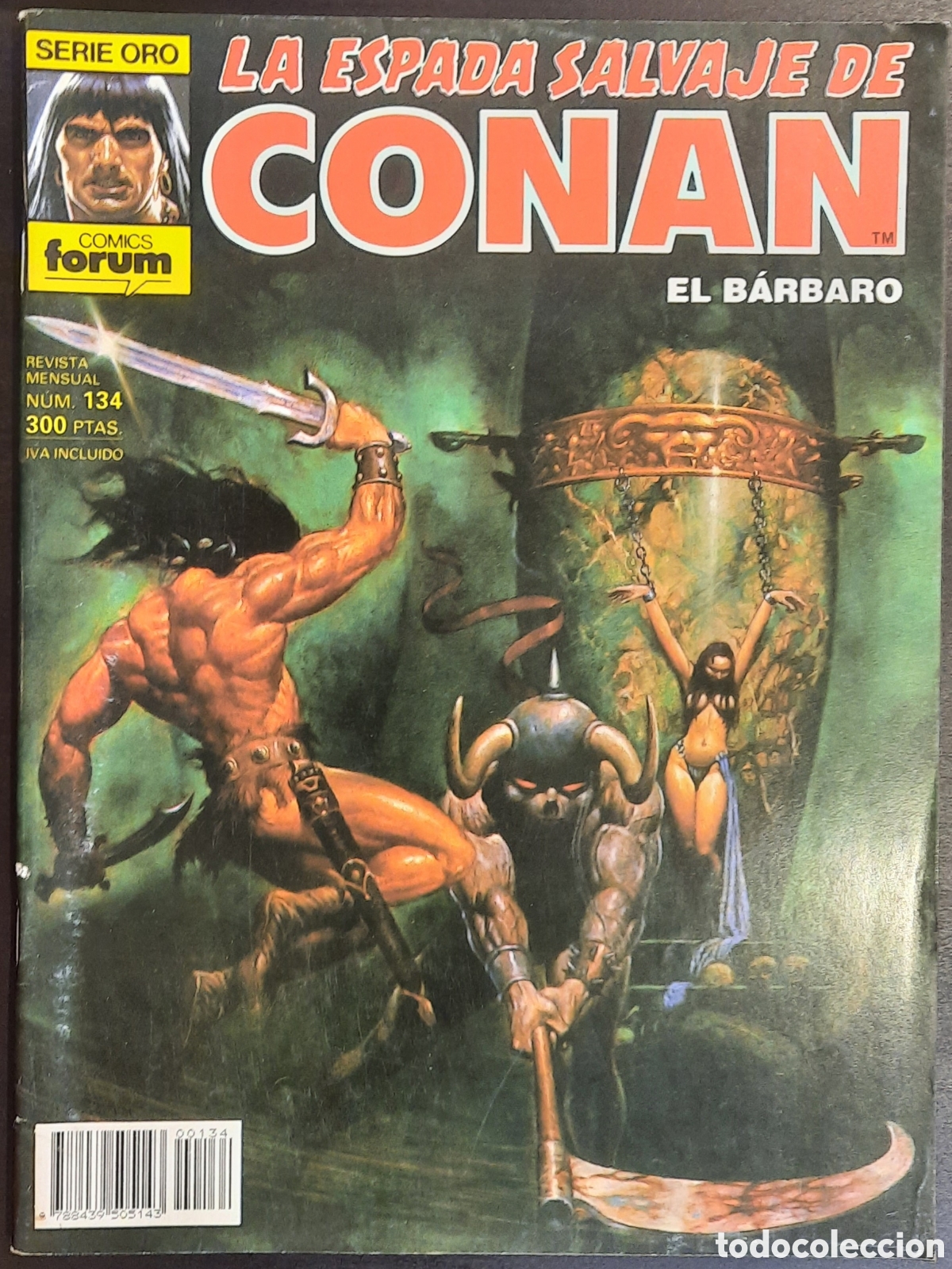 C&oacute;mics: LA ESPADA SALVAJE DE CONAN 134 - Foto 1