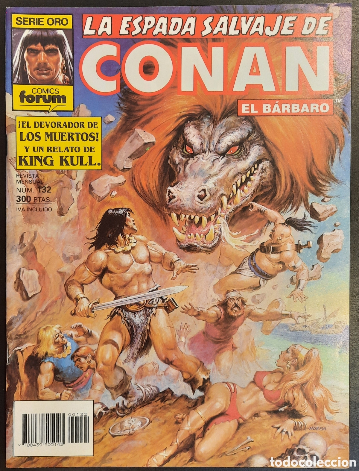 C&oacute;mics: LA ESPADA SALVAJE DE CONAN 132 - Foto 1