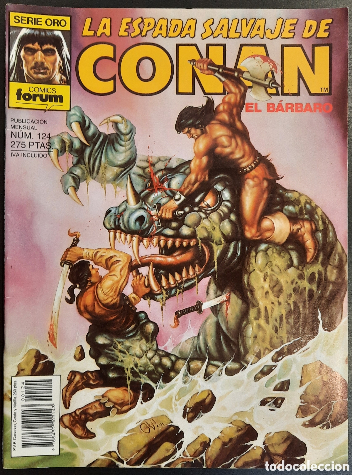 C&oacute;mics: LA ESPADA SALVAJE DE CONAN 124 - Foto 1