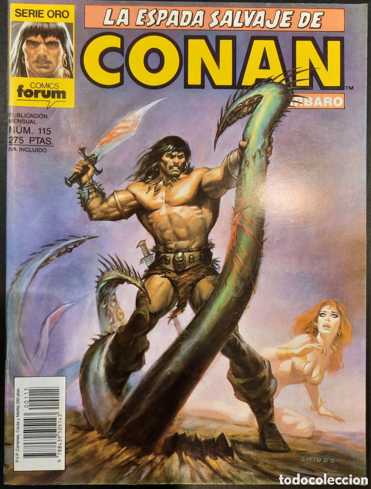 C&oacute;mics: LA ESPADA SALVAJE DE CONAN 115 - Foto 1