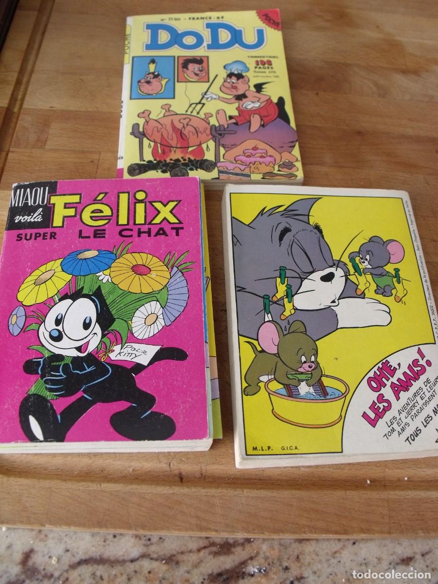 C&oacute;mics: 3 libros antiguos de comics en Frances-lote 543 - Foto 1