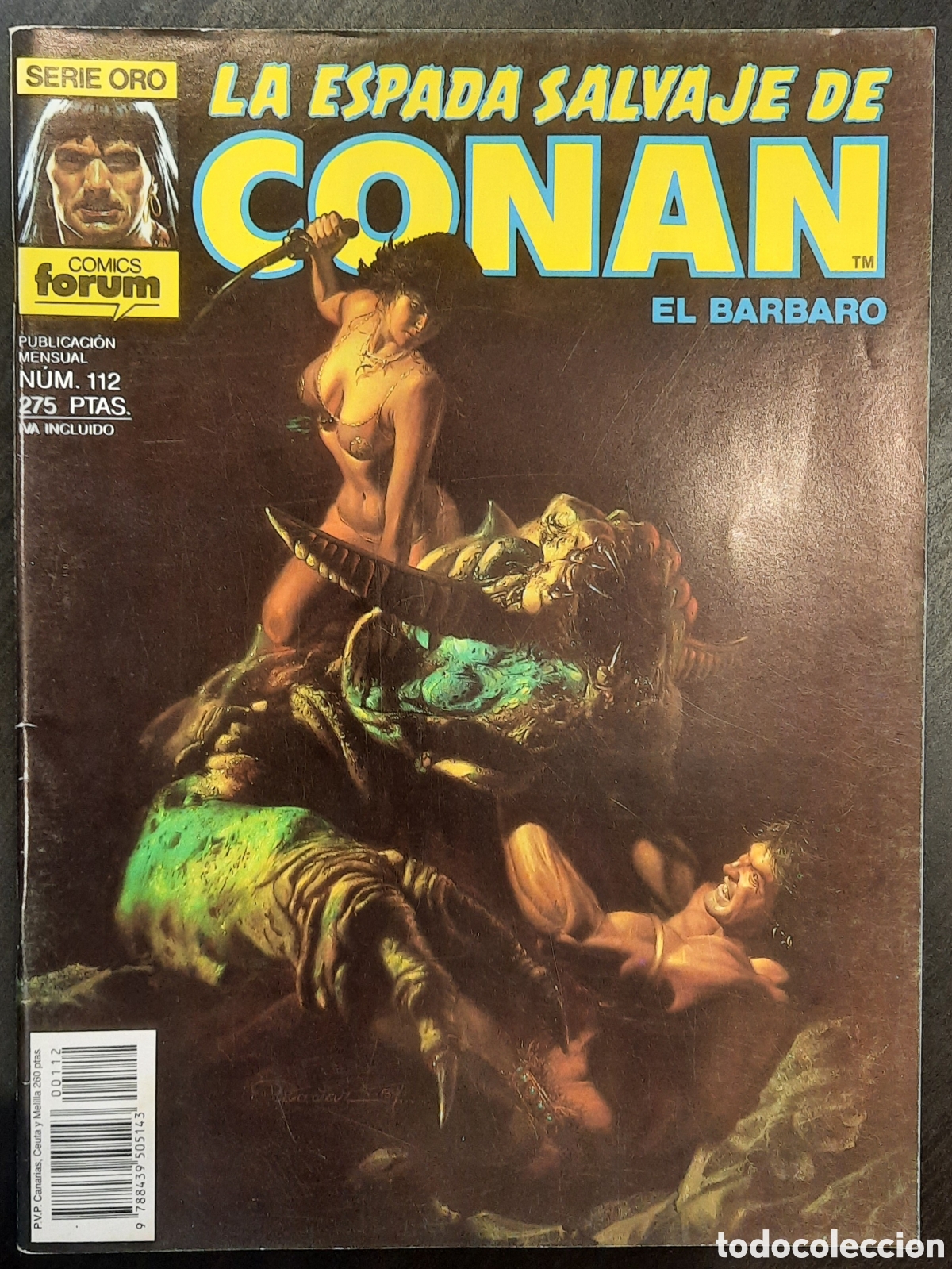 C&oacute;mics: LA ESPADA SALVAJE DE CONAN 112 - Foto 1