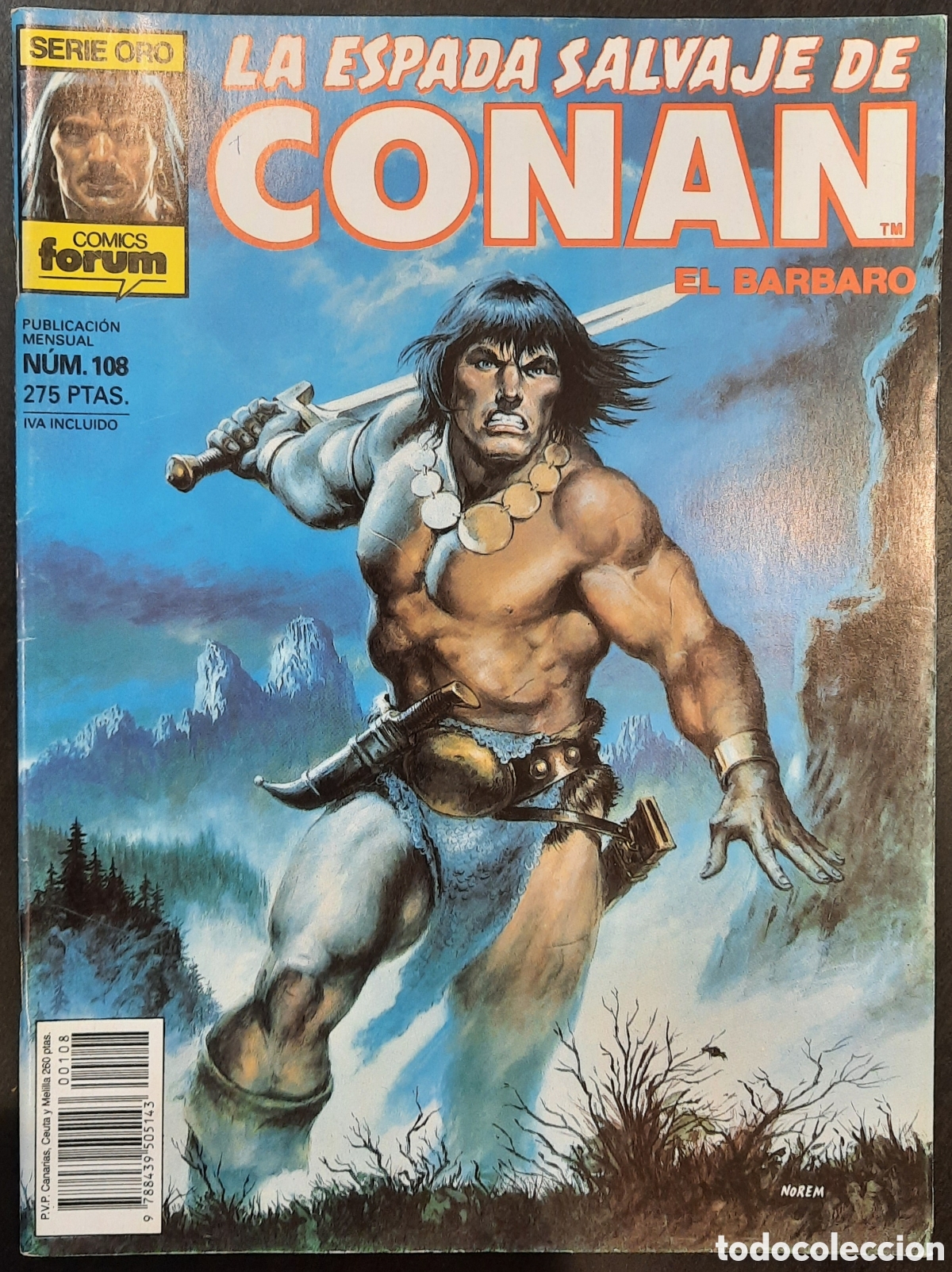 C&oacute;mics: LA ESPADA SALVAJE DE CONAN 108 - Foto 1