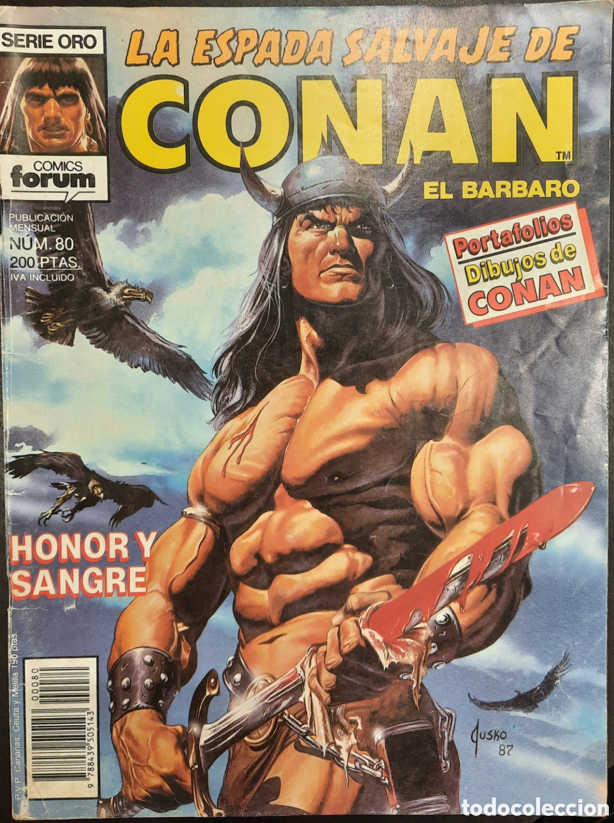C&oacute;mics: LA ESPADA SALVAJE DE CONAN 80 - Foto 1