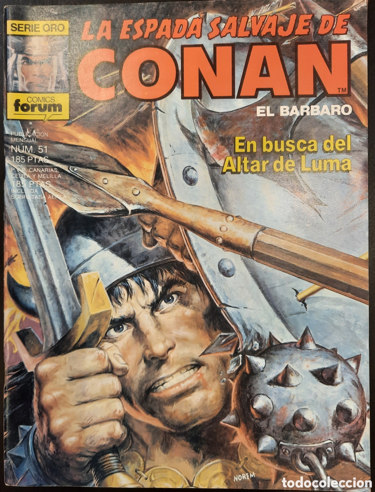 C&oacute;mics: LA ESPADA SALVAJE DE CONAN 51 - Foto 1