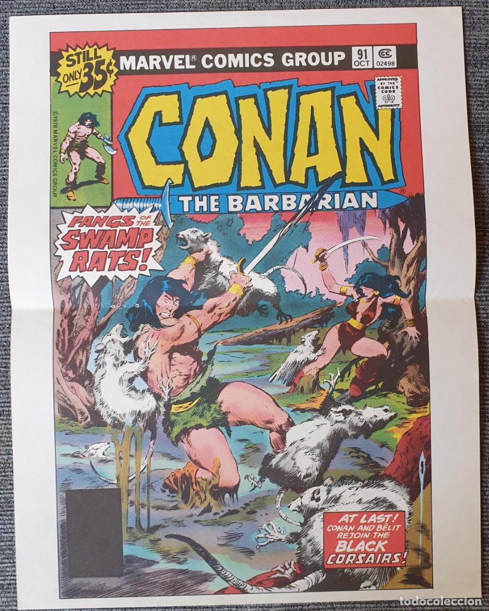 C&oacute;mics: Conan el B&aacute;rbaro - Tres p&oacute;steres centrales - Foto 2