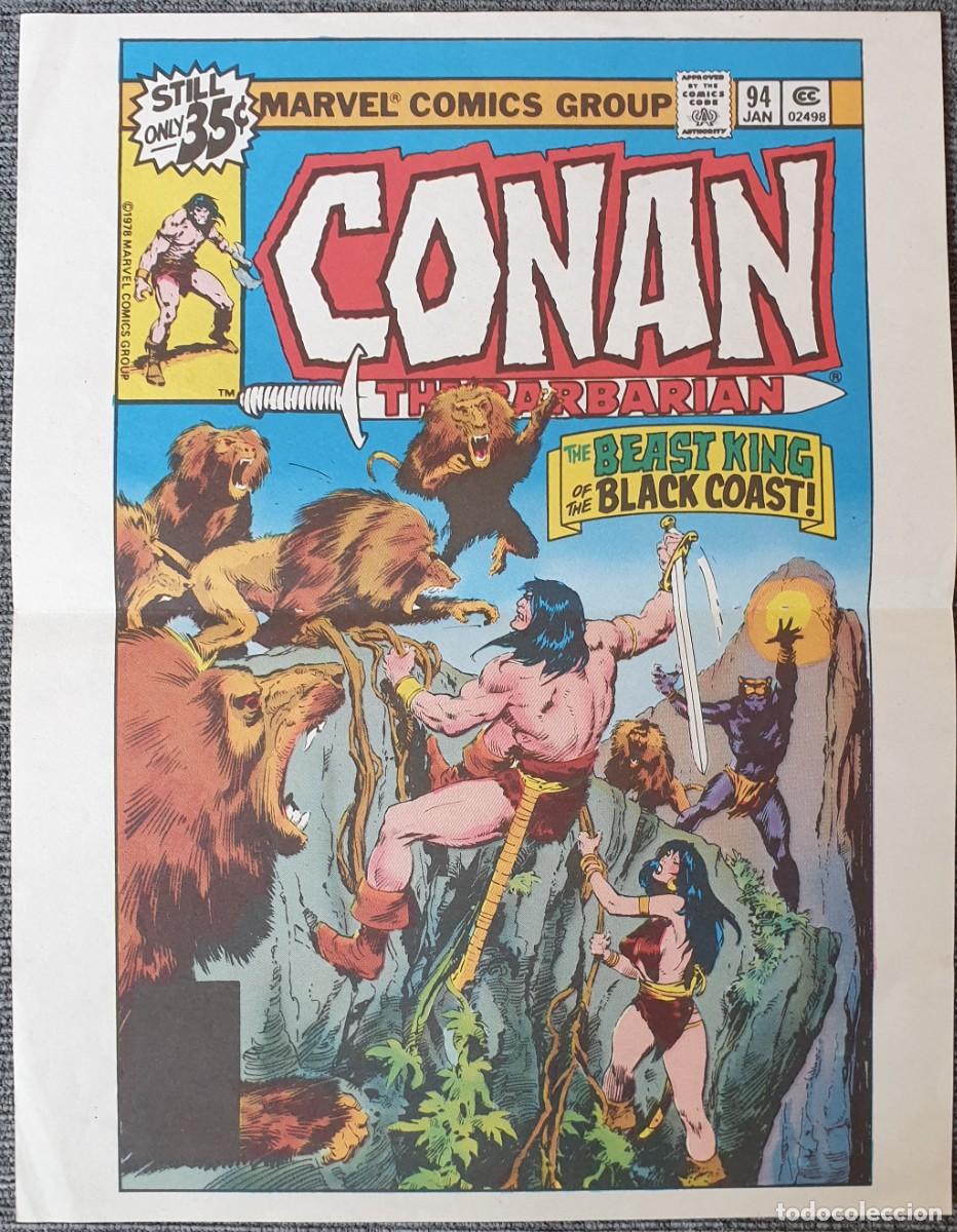 C&oacute;mics: Conan el B&aacute;rbaro - Tres p&oacute;steres centrales - Foto 3