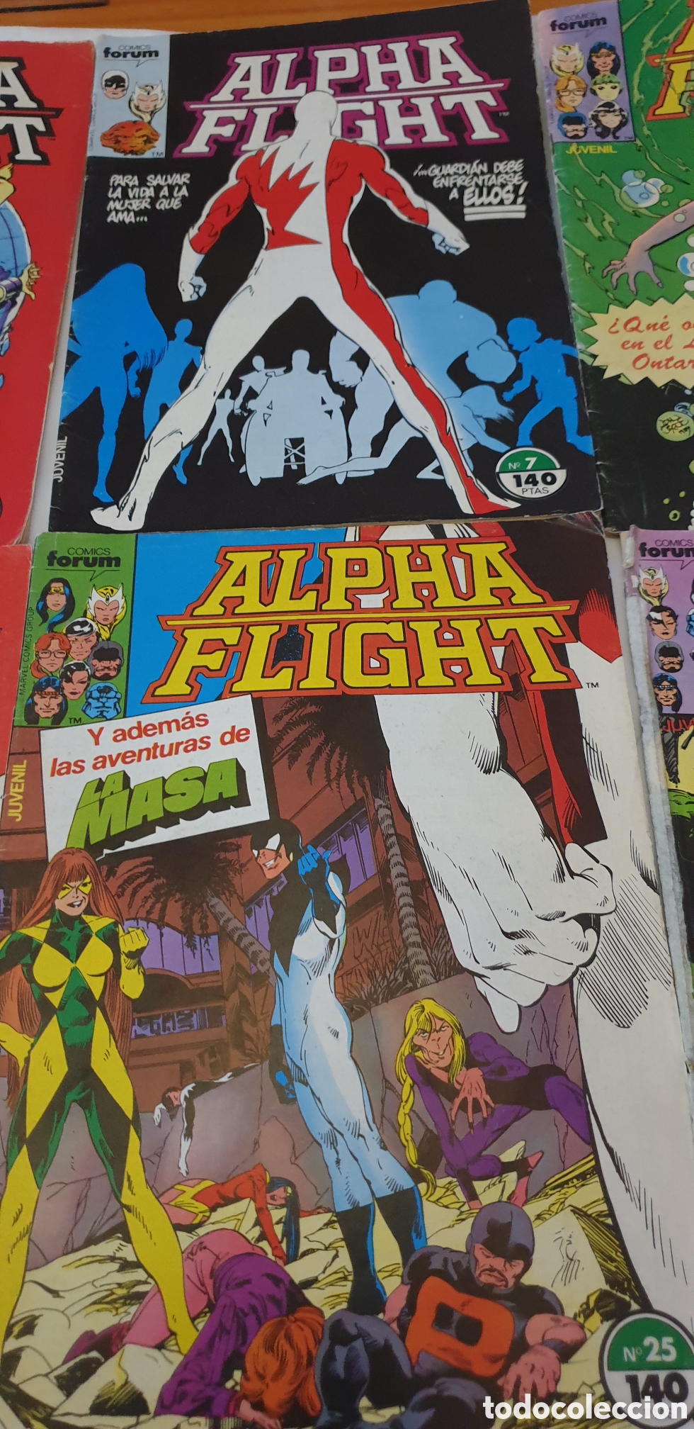 C&oacute;mics: Lote de 6 c&oacute;mics Alpha Flight - Foto 3