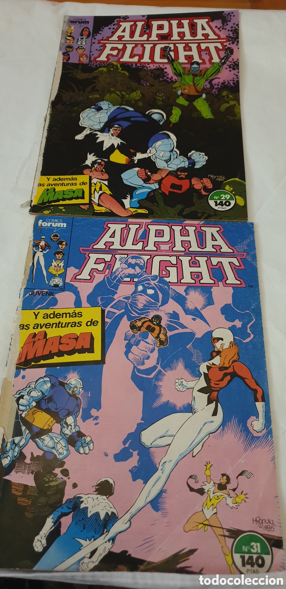 C&oacute;mics: Alpha Flight ,N&uacute;meros 29 y 31 - Foto 1