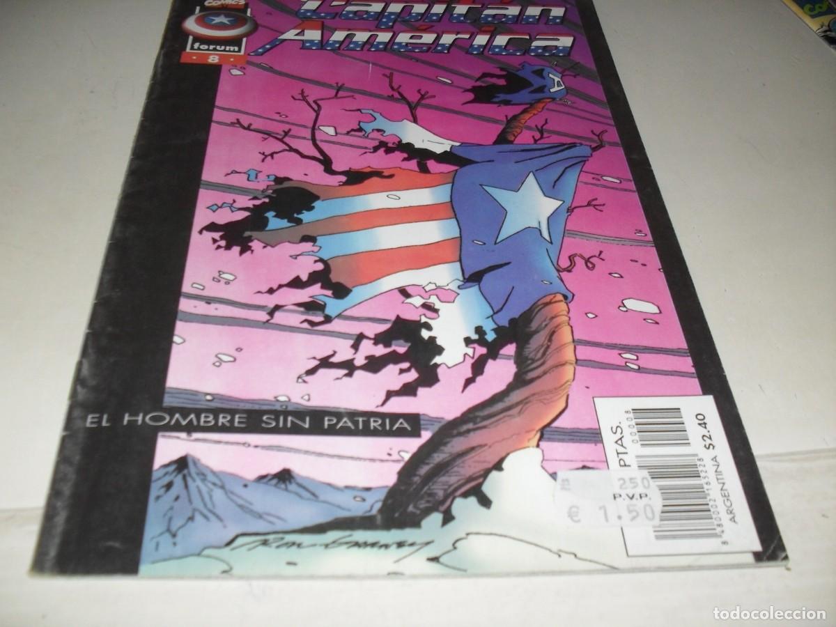C&oacute;mics: CAPITAN AMERICA(MARVELVOLUTION)8,(DE 11)EL HOMBRE SIN PATRIA.FORUM,1996.IMPECABLE. - Foto 1