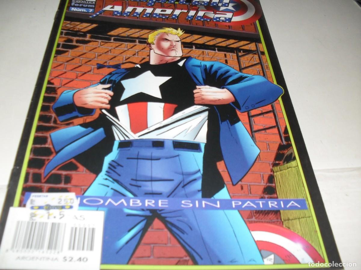 C&oacute;mics: CAPITAN AMERICA(MARVELVOLUTION)7,(DE 11)EL HOMBRE SIN PATRIA.FORUM,1996.IMPECABLE. - Foto 1
