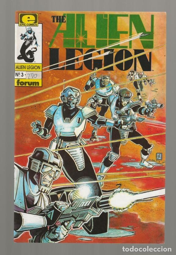 C&oacute;mics: ALIEN LEGION N&ordm; 3 FORUM 1991
