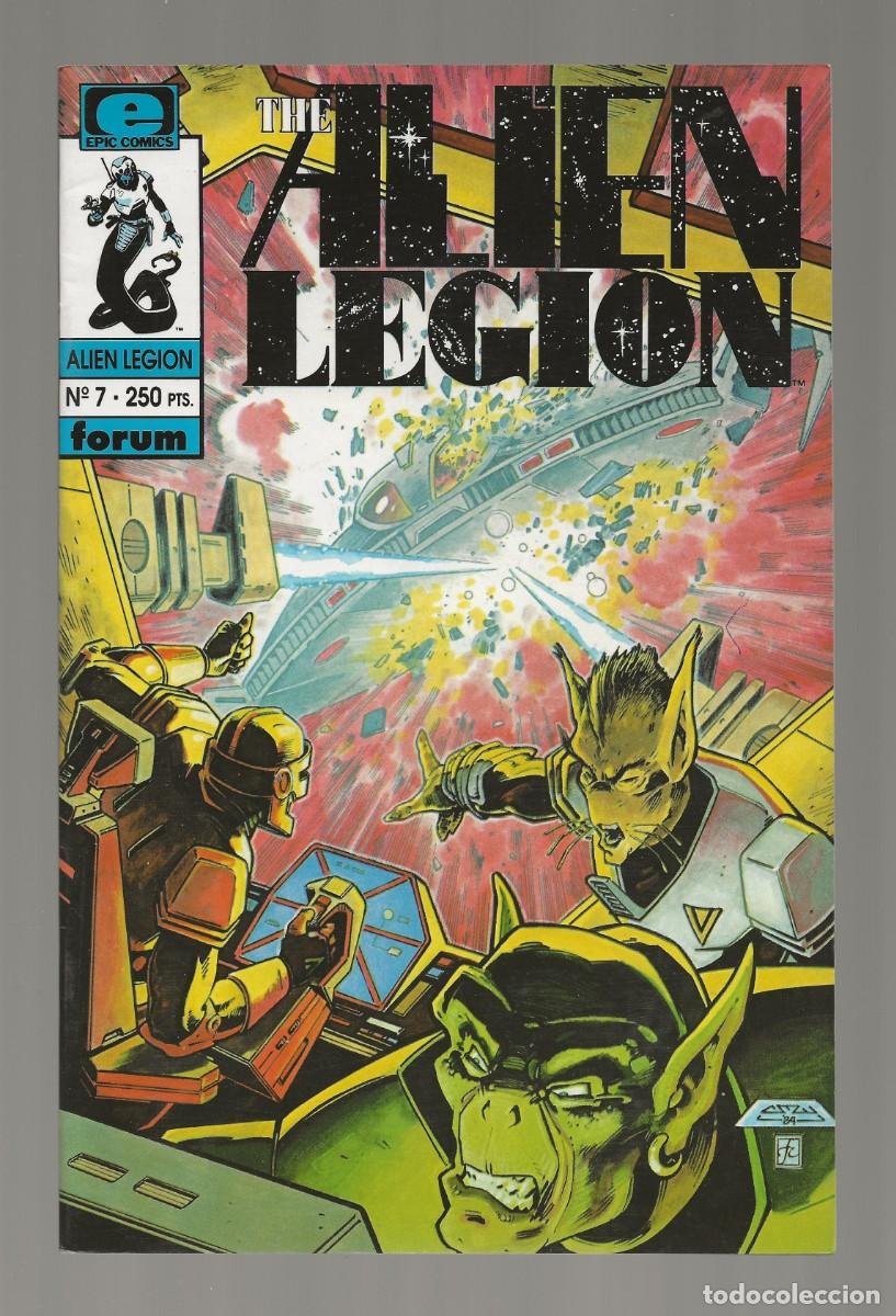 C&oacute;mics: ALIEN LEGION N&ordm; 7 FORUM 1991 ''EXCELENTE ESTADO''