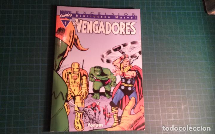 C&oacute;mics: Biblioteca Marvel. Los Vengadores. N&deg;1. Forum. - Foto 1