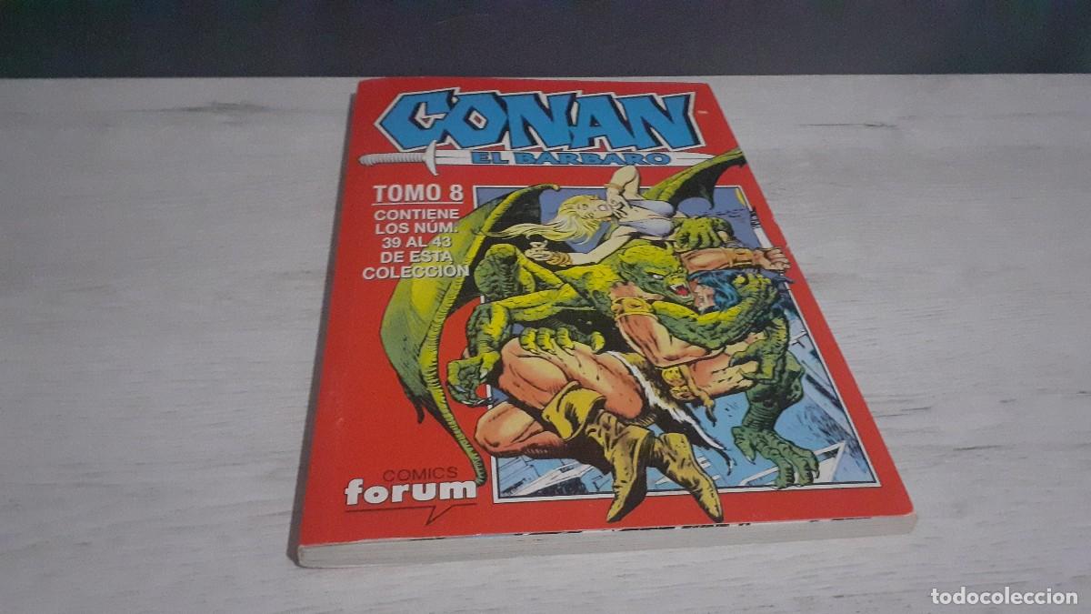 C&oacute;mics: Lote de 2 comics Conan el b&aacute;rbaro tomo 8 y 10 de forum - Foto 6
