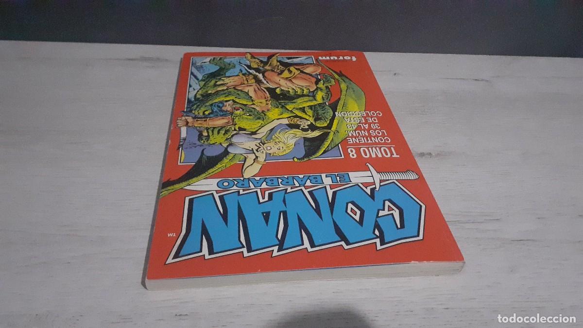 C&oacute;mics: Lote de 2 comics Conan el b&aacute;rbaro tomo 8 y 10 de forum - Foto 8