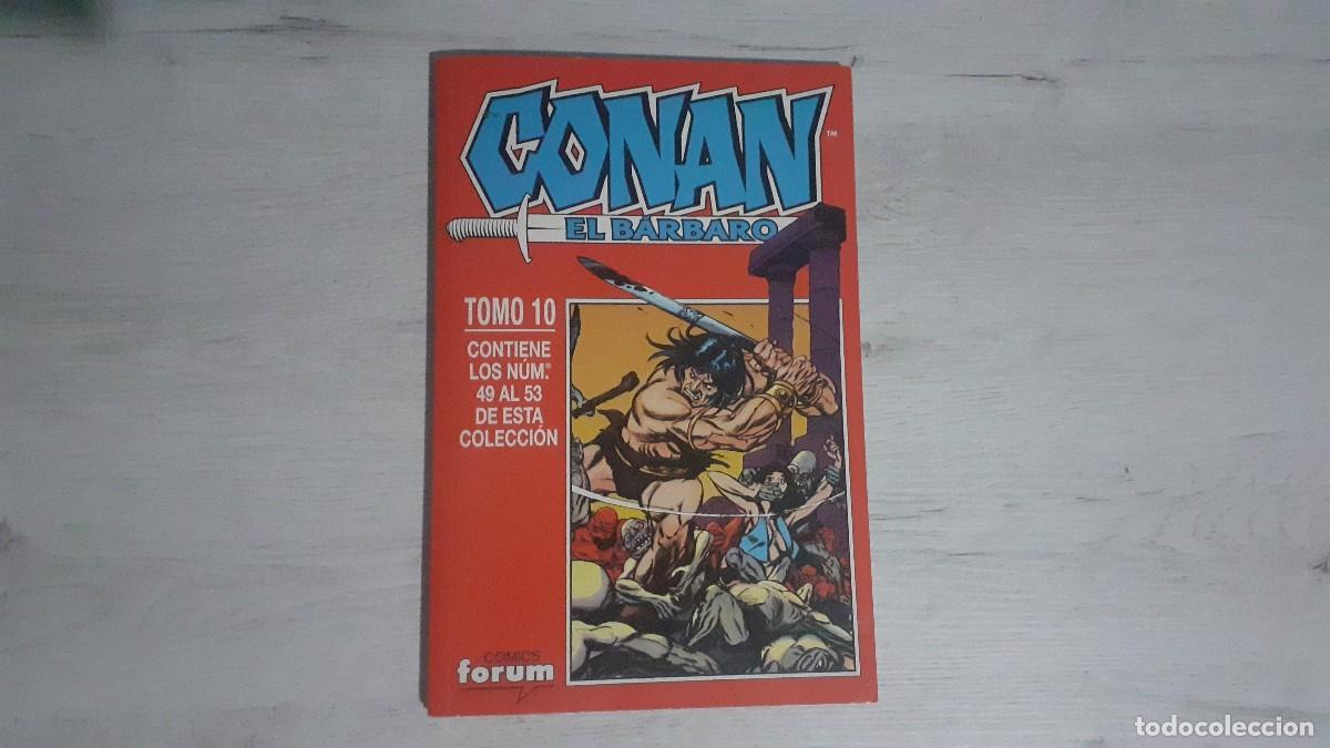 C&oacute;mics: Lote de 2 comics Conan el b&aacute;rbaro tomo 8 y 10 de forum - Foto 10