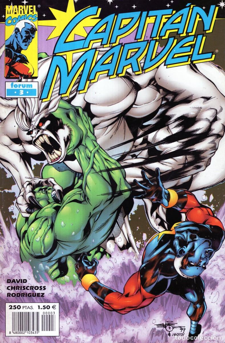 C&oacute;mics: CAPITAN MARVEL N&ordm; 3 - FORUM - MUY BUEN ESTADO - Foto 1