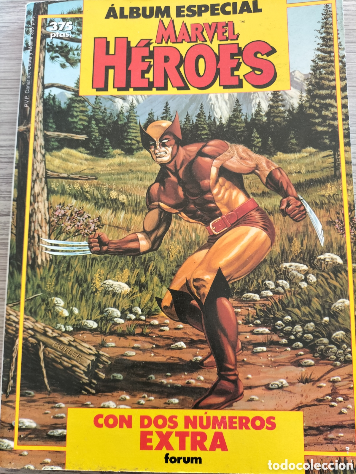 C&oacute;mics: Marvel h&eacute;roes &aacute;lbum especial 1987 - Foto 1