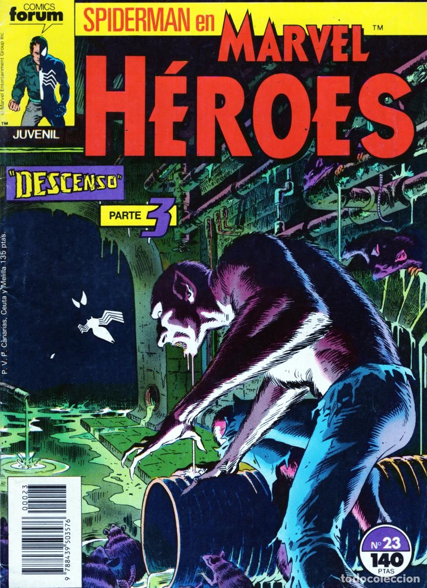 C&oacute;mics: MARVEL HEROES N&ordm; 23 - FORUM - MUY BUEN ESTADO - Foto 1