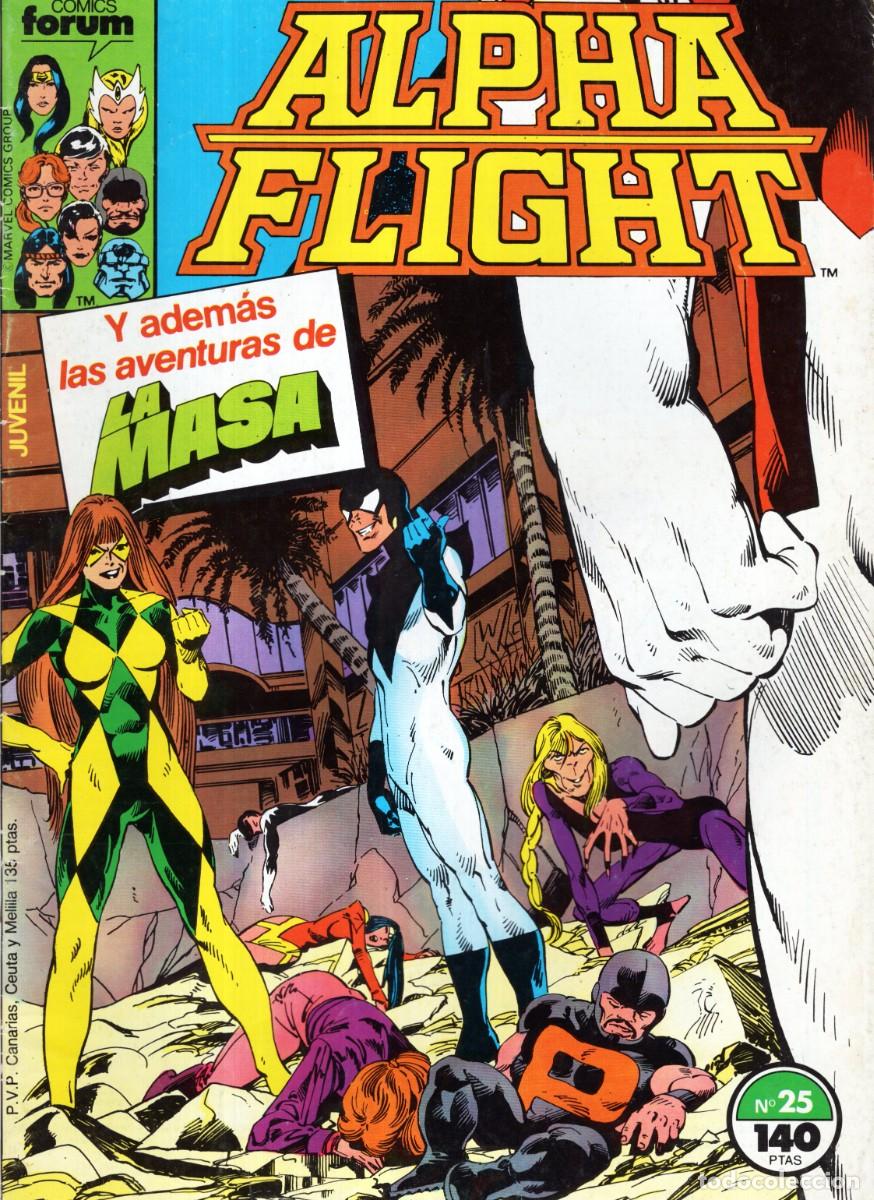 C&oacute;mics: ALPHA FLIGHT VOL. 1 N&ordm; 25 - FORUM - BUEN ESTADO - Foto 1