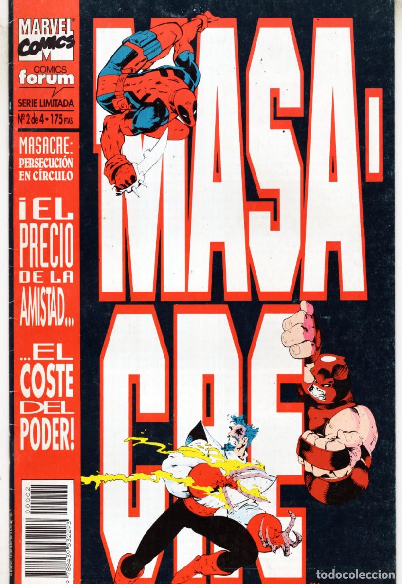 C&oacute;mics: MASACRE PERSECUCION EN CIRCULO COMPLETA 1 AL 4- FORUM - BUEN ESTADO - Foto 3