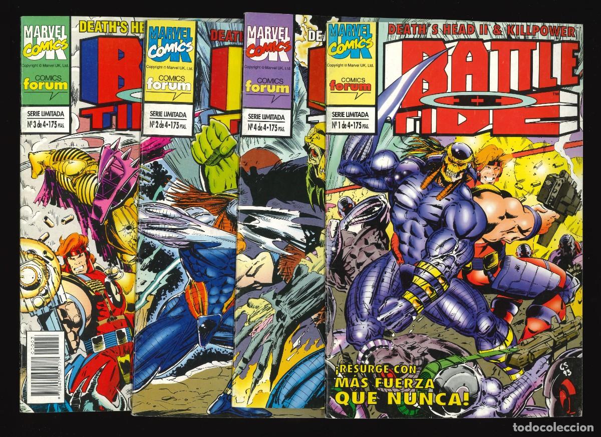 C&oacute;mics: BATTLETIDE II - FORUM / COLECCI&Oacute;N COMPLETA (4 N&Uacute;MEROS) - Foto 1