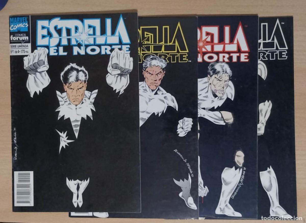 C&oacute;mics: ESTRELLA DEL NORTE - FORUM / COLECCI&Oacute;N COMPLETA (4 N&Uacute;MEROS) - Foto 1