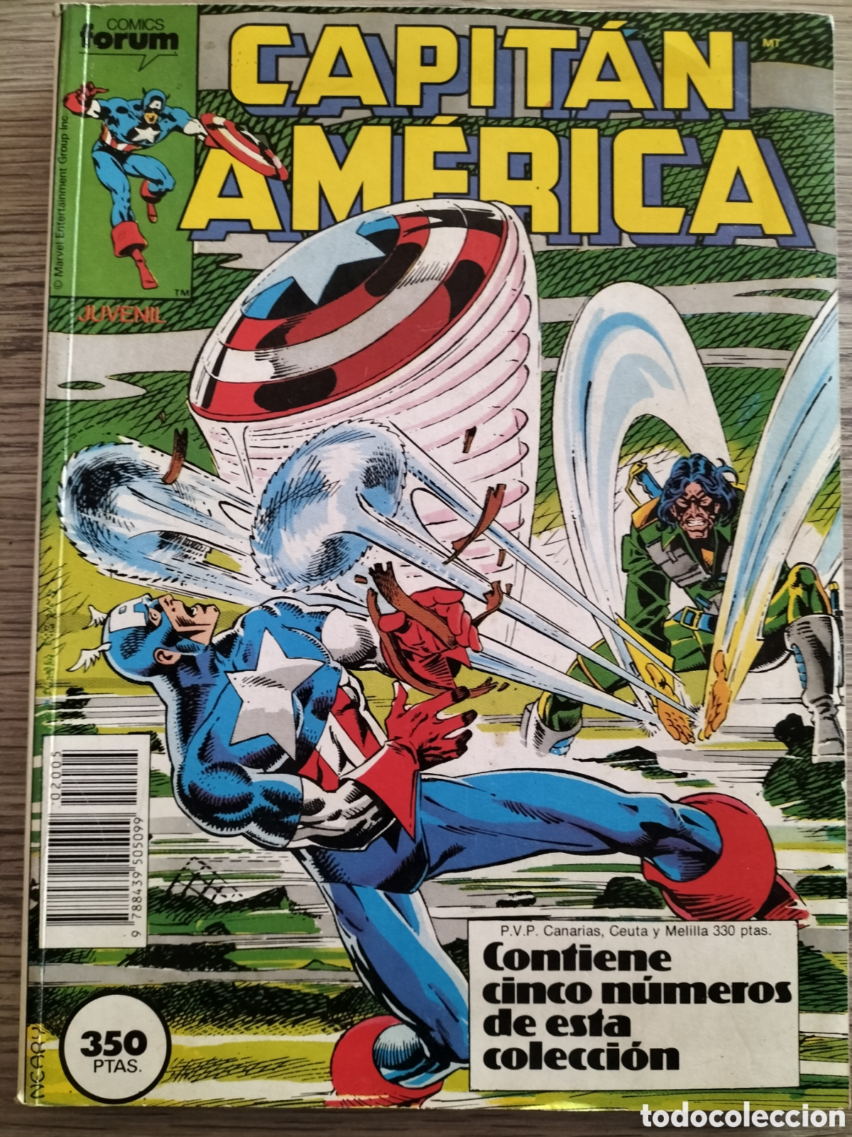 C&oacute;mics: Capit&aacute;n Am&eacute;rica 5numeros del 46 al 50 1984 - Foto 1