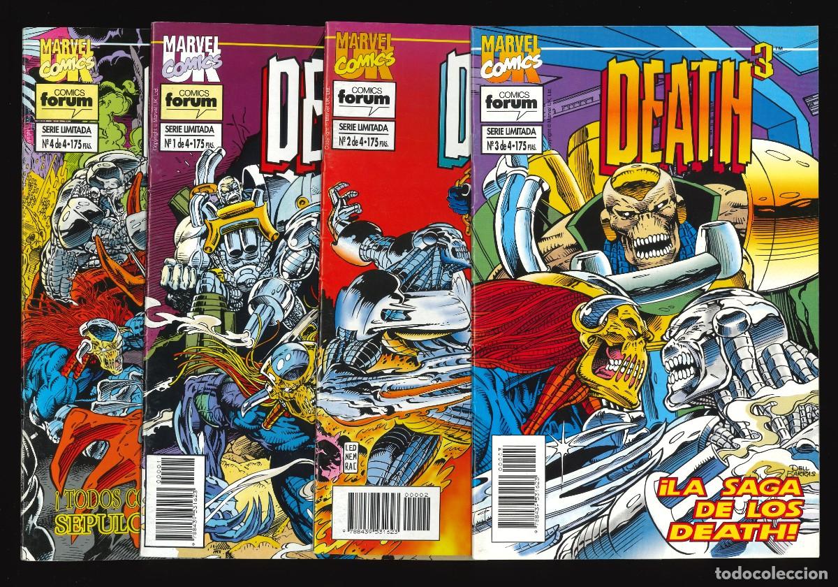 C&oacute;mics: DEATH 3 - FORUM / COLECCI&Oacute;N COMPLETA (4 N&Uacute;MEROS) - Foto 1