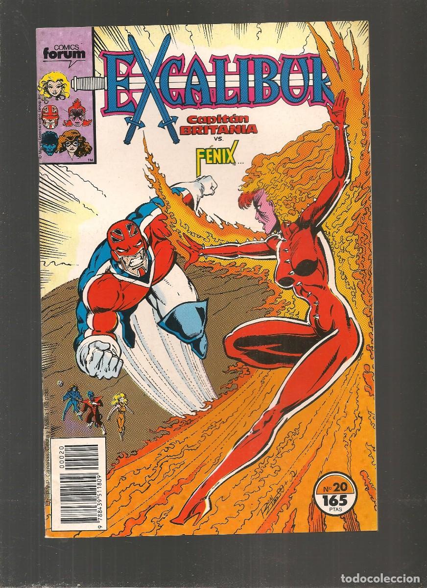 C&oacute;mics: EXCALIBUR. N&ordm; 20. VOL I. 1989. (ST/C67) - Foto 1