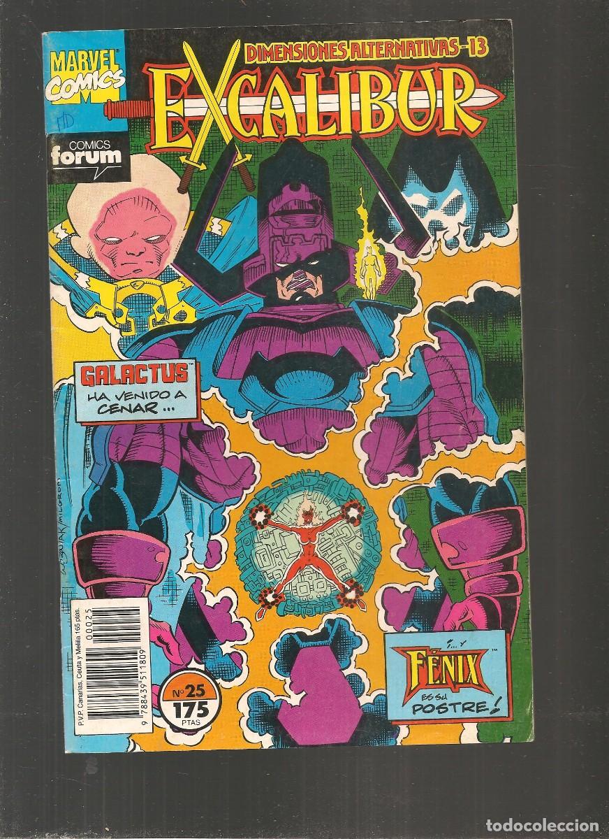 C&oacute;mics: EXCALIBUR. N&ordm; 25. VOL I. 1989. (ST/C67) - Foto 1