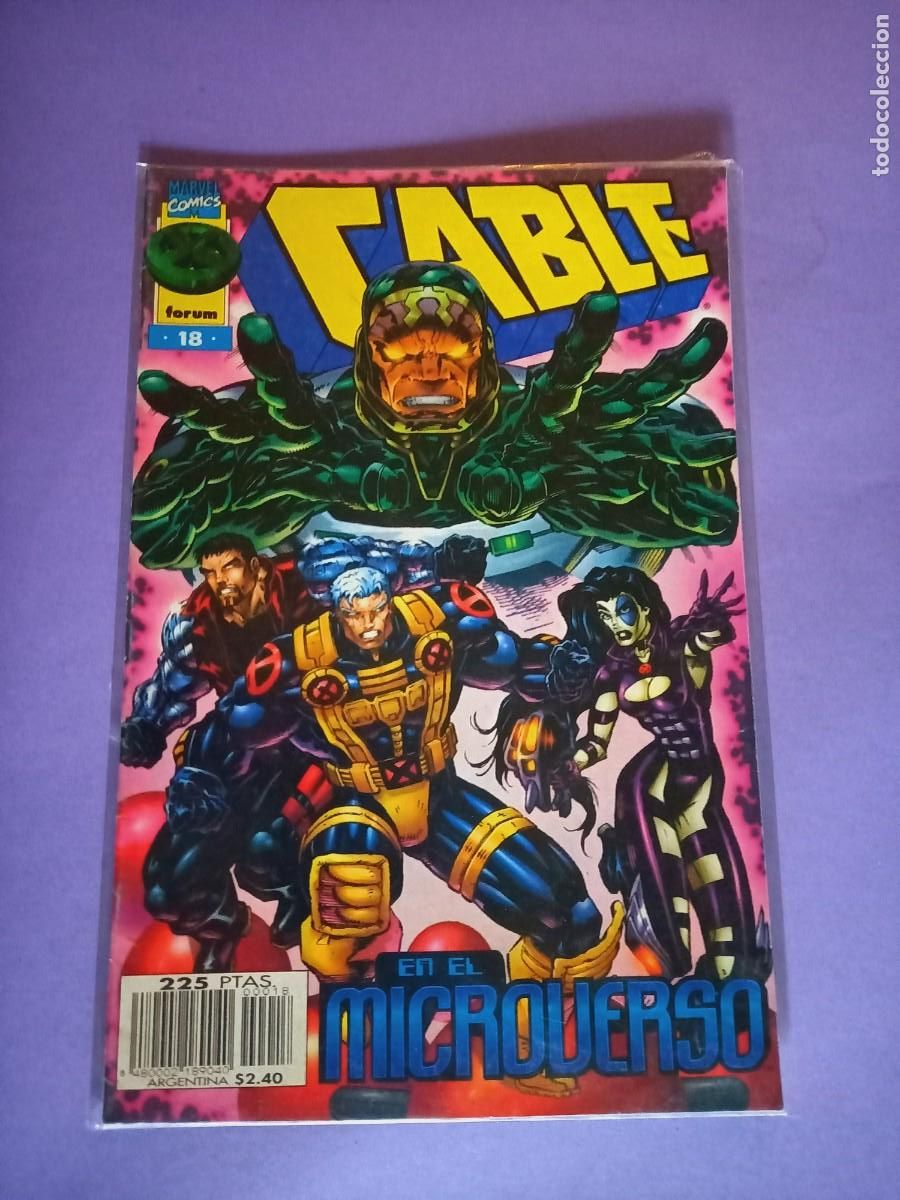 C&oacute;mics: Cable N&ordm; 18 Marvel Comics Ref C8 - Foto 1