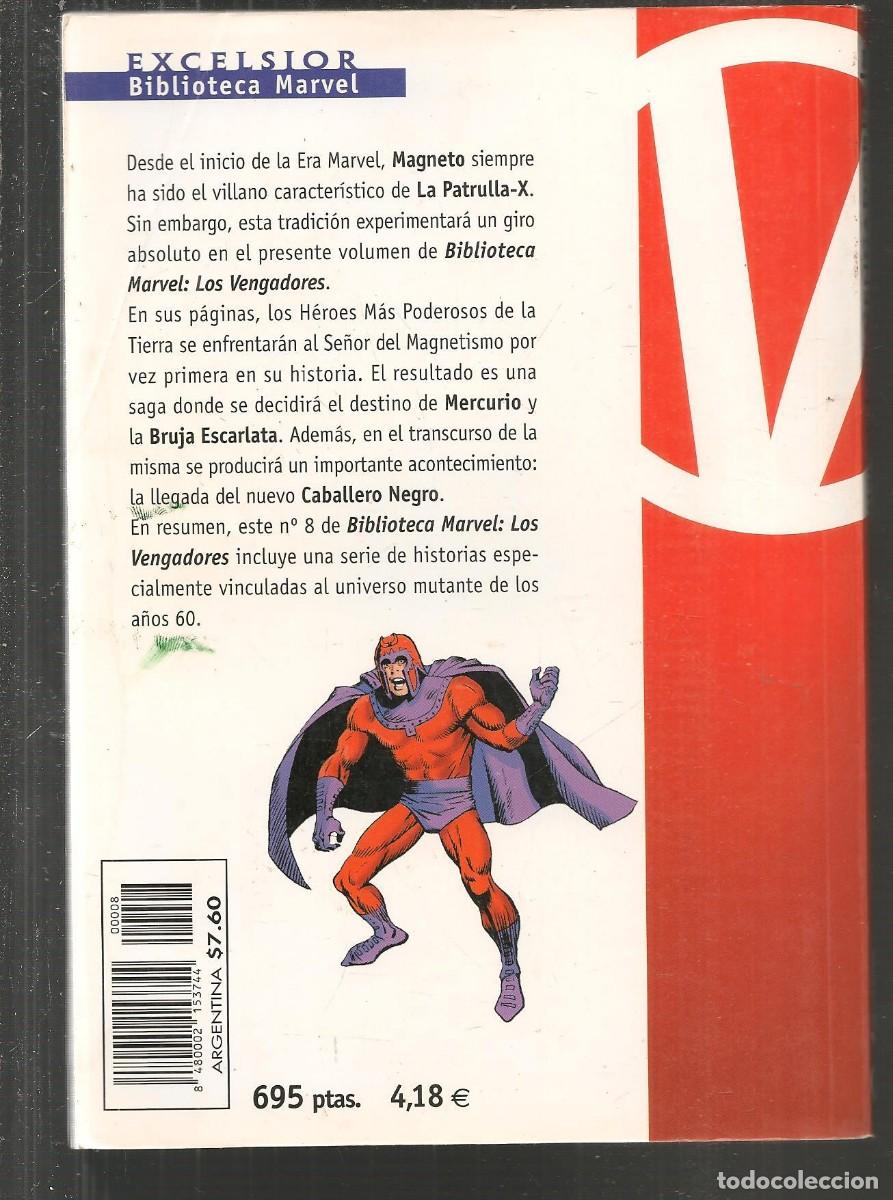 C&oacute;mics: EXCELSIOR. BIBLIOTECA MARVEL. LOS VENGADORES. N&ordm; 8. FORUM. (B34.2) - Foto 2