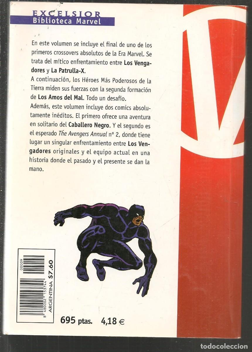C&oacute;mics: EXCELSIOR. BIBLIOTECA MARVEL. LOS VENGADORES. N&ordm; 9. FORUM. (B34.2) - Foto 2