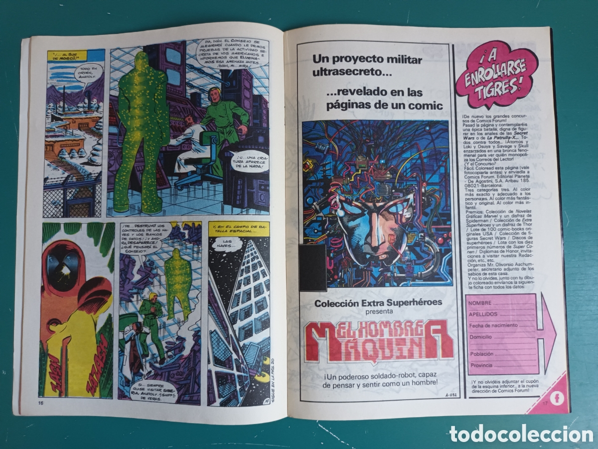 C&oacute;mics: Iron Man Vol 1 N&deg; 3 FORUM - MARVEL 1985 - Foto 3