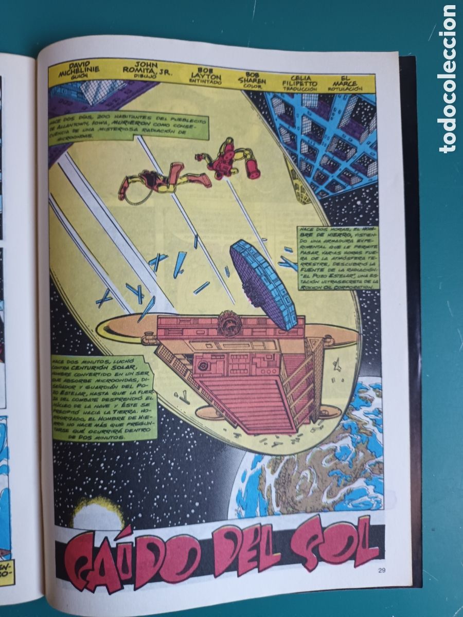 C&oacute;mics: Iron Man Vol 1 N&deg; 3 FORUM - MARVEL 1985 - Foto 6