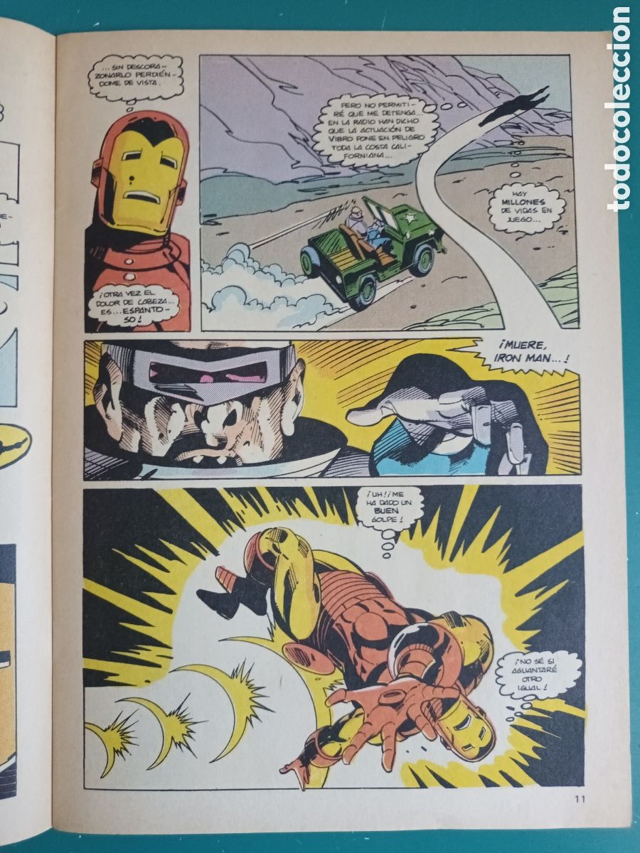 C&oacute;mics: Iron Man Vol 1 N&deg; 37 FORUM - MARVEL 1988 - Foto 3