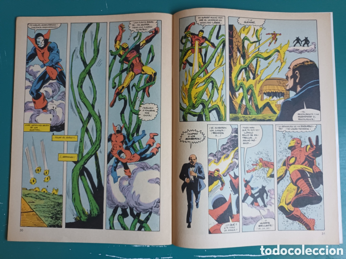 C&oacute;mics: Iron Man Vol 1 N&deg; 37 FORUM - MARVEL 1988 - Foto 5