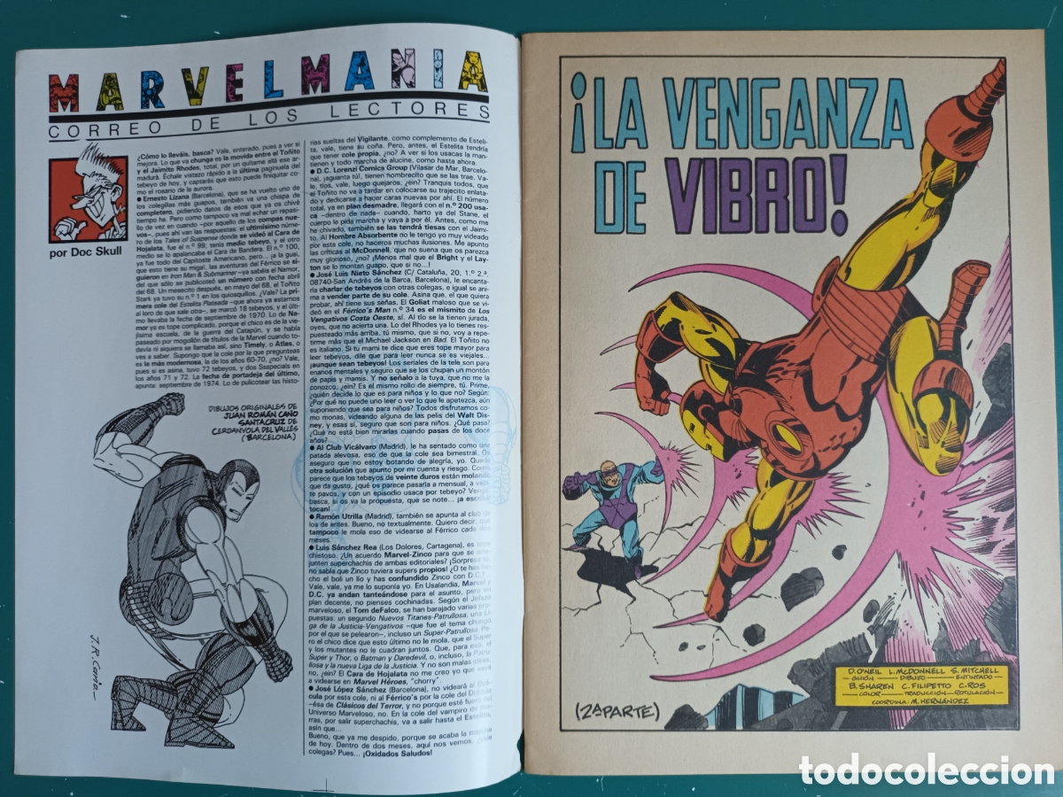 C&oacute;mics: Iron Man Vol 1 N&deg; 37 FORUM - MARVEL 1988 - Foto 2