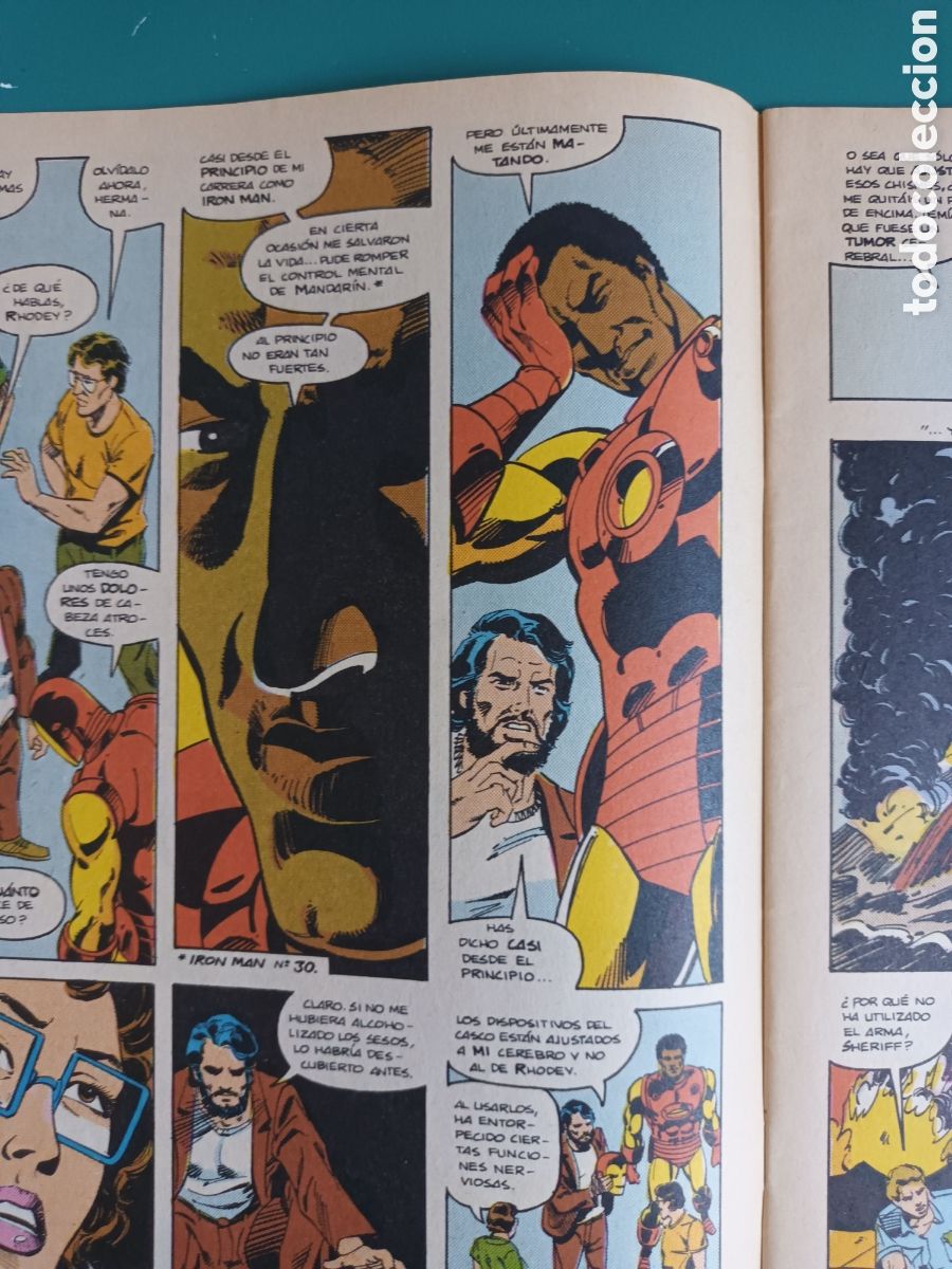 C&oacute;mics: Iron Man Vol 1 N&deg; 37 FORUM - MARVEL 1988 - Foto 6